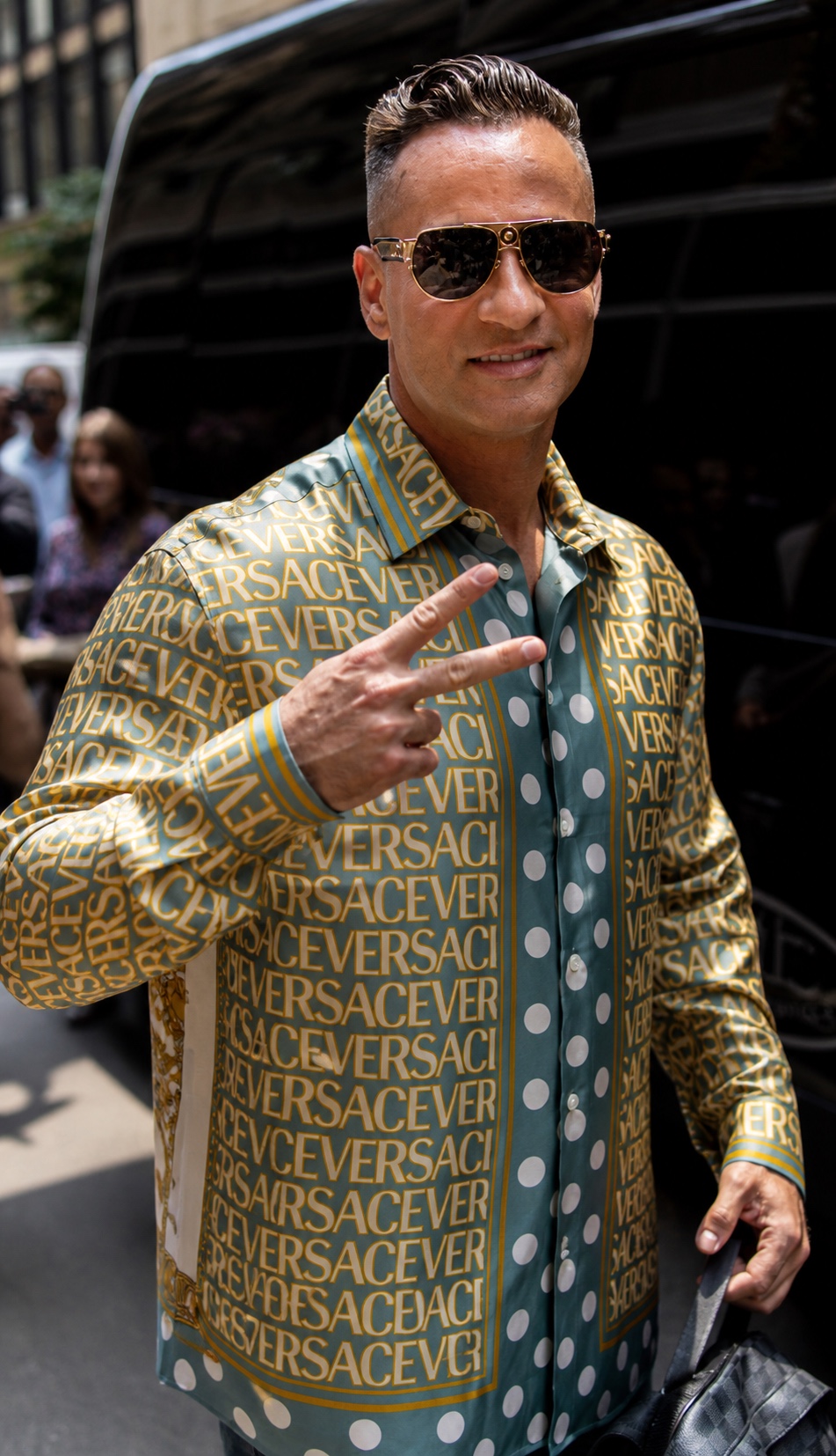 Mike 'The Situation' Sorrentino of Jersey Shore — portrait in New York City. Editorial photography by Brian Mullin, Pause Studios.